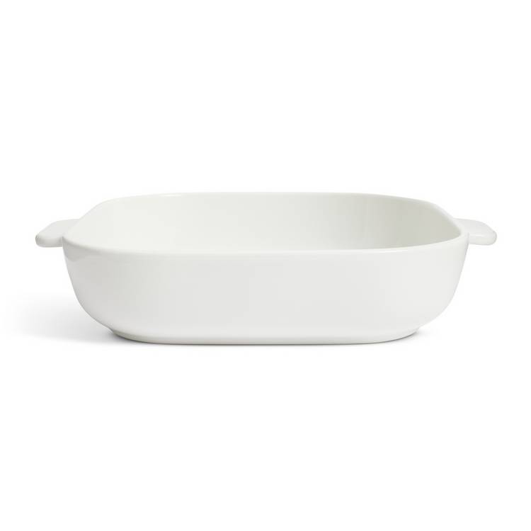 Habitat Riko 29cm porcelain square roaster, UK version