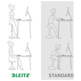 Leitz Ergo Cosy Active Sit Stand Stool adjustable, imported from the UK