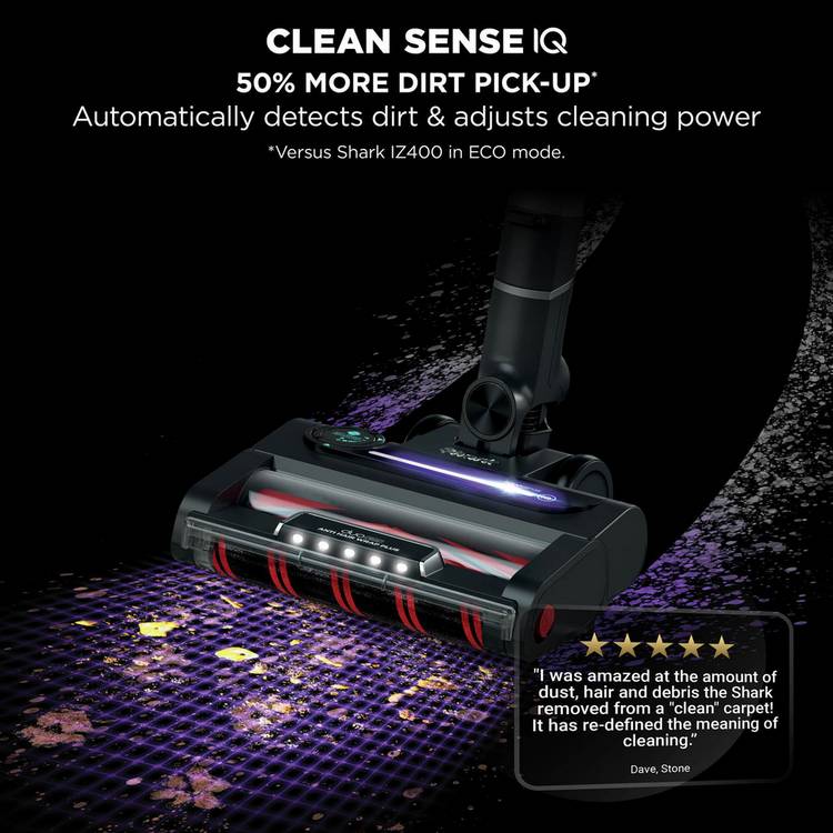 Shark Stratos Pro cordless vacuum cleaner, imported from the UK