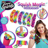 Shimmer N Sparkle Squish Magic Bubble Bands craft kit, UK version