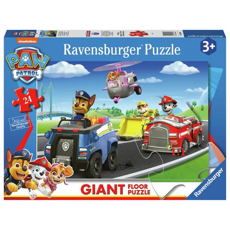 Ravensburger Paw Patrol 24 piece giant floor puzzle, UK version