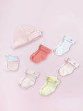 Babyblooms Frankie Bear pinkfarbener Geschenkkorb (britische Marke)
