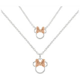 Argos Disney Minnie Mouse Two Tone Mother & Daughter Necklace Set- Buy online at McGrocer
