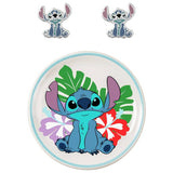 Argos Disney Lilo and Stitch Stud Earrings and Trinket Tray Set- Buy online at McGrocer