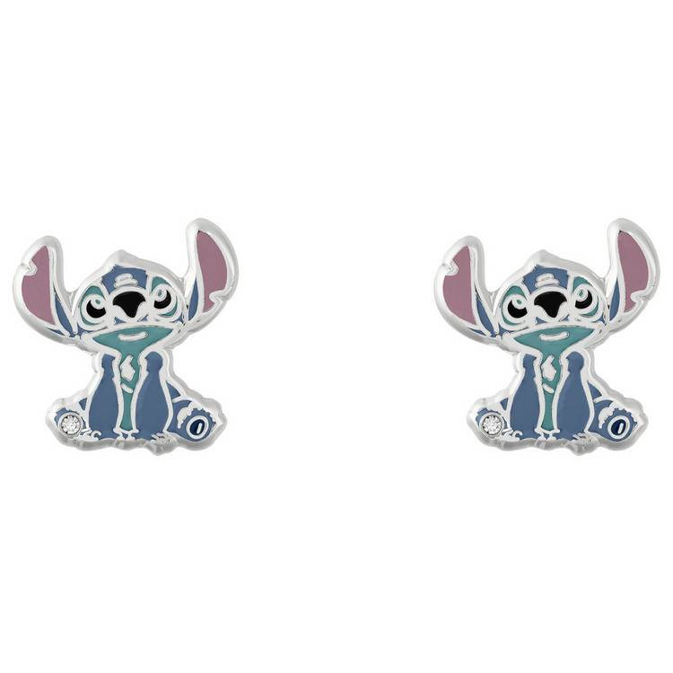 Disney Lilo and Stitch stud earrings and trinket tray set, UK version
