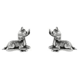 Disney sterling silver Bambi stud earrings 11.2mm (British brand)