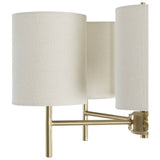 Argos Home brass five-light ceiling light imported from the UK
