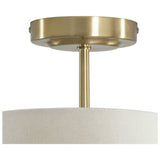 Argos Home brass five-light ceiling light imported from the UK