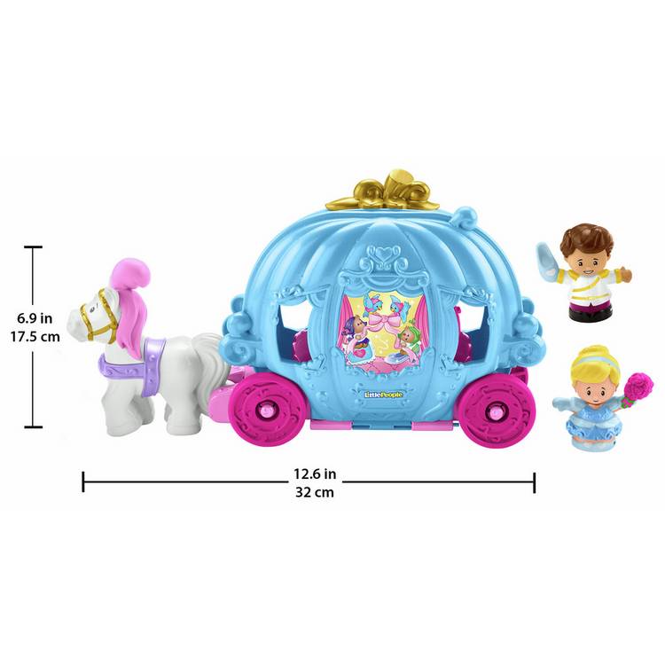 Little People Cinderella's Carriage playset, UK version