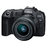 Canon EOS R8 mirrorless camera with RF 24-50mm lens, imported from the UK