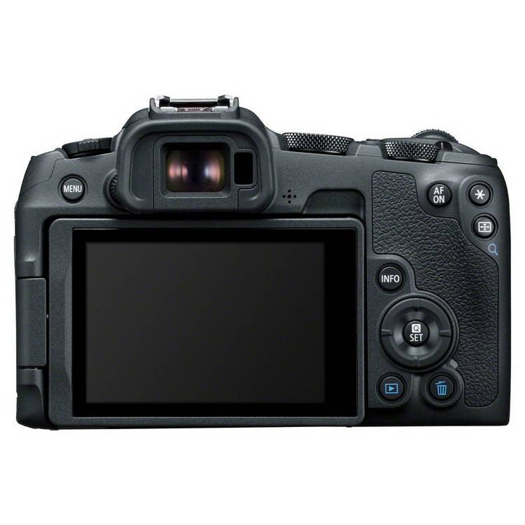 Canon EOS R8 mirrorless camera with RF 24-50mm lens, imported from the UK