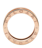 Bvlgari B.zero1 three-band rose gold ring - British product