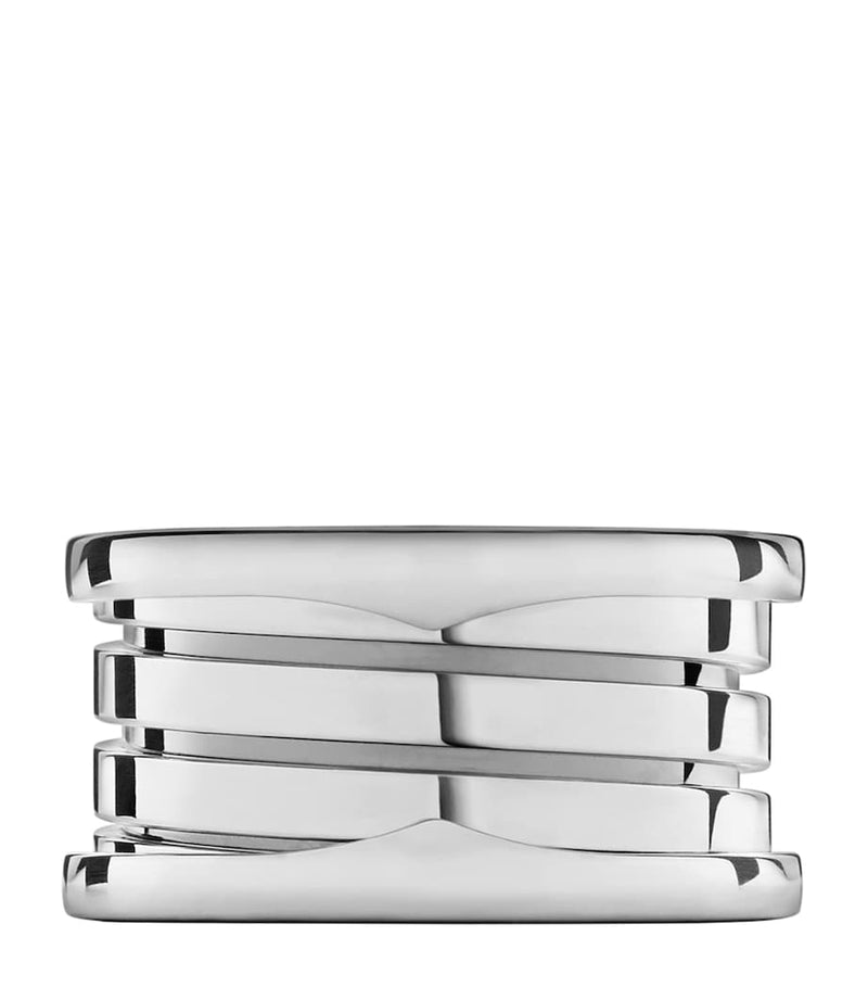 Bvlgari B.zero1 four band white gold ring, UK version