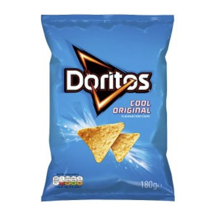 Walkers Doritos Variety Tortilla Chips 7 x 180g (British brand)