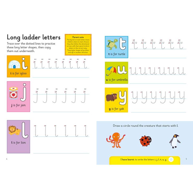 Ladybird Head Start educational books and flashcards set 18 books, UK version
