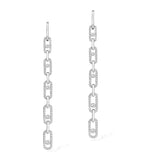 Messika Move Link white gold diamond earrings 1.45ct, UK version