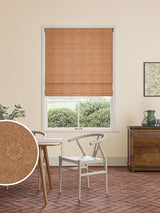 Next William Morris At Home Orange Marigold Woven Made to Measure Roman Blinds- Buy online at McGrocer