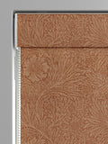 William Morris Orange Marigold woven roman blind, imported from the UK
