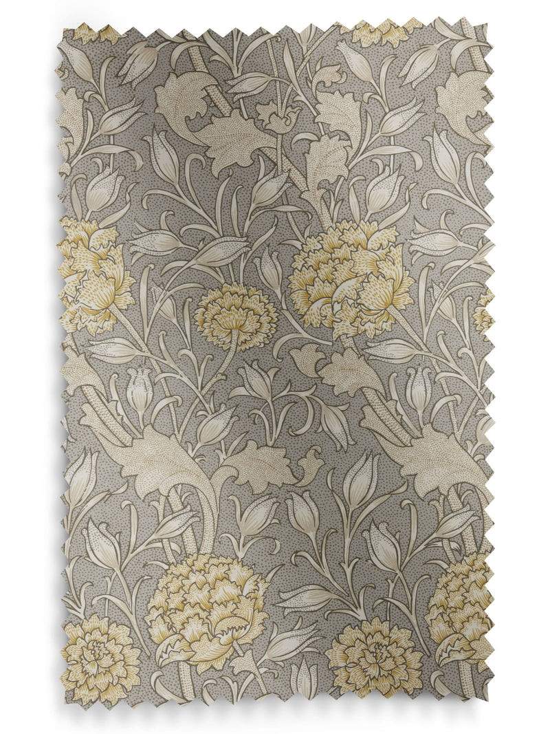 William Morris grey wild tulip roman blinds (British brand)