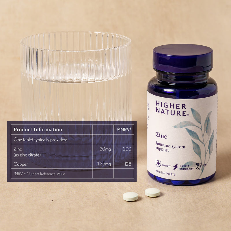 Zinc 90 capsules bioavailable supplement 20mg (British brand)