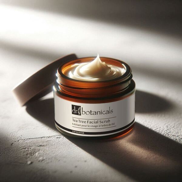Dr Botanicals Tea Tree Facial Scrub 50ml - British product