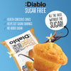 Diablo sugar free vanilla muffins individually wrapped 45g pack of 24, imported from the UK