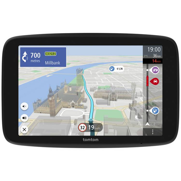 TomTom GO Camper Max 2nd Gen sat nav 7 inch, imported from the UK