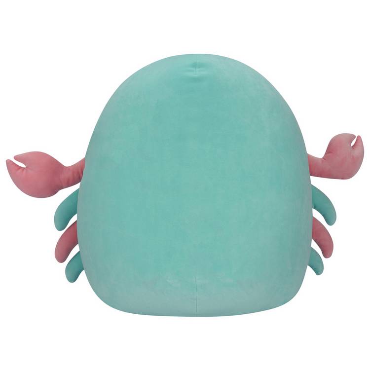 Squishmallows Isler pink and mint crab plush 20-inch - British product