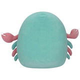 Squishmallows Isler pink and mint crab plush 20-inch - British product