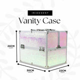 Streetwize iridescent snake design vanity case, UK version