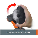 Worx cordless mini cutter 76mm, imported from the UK
