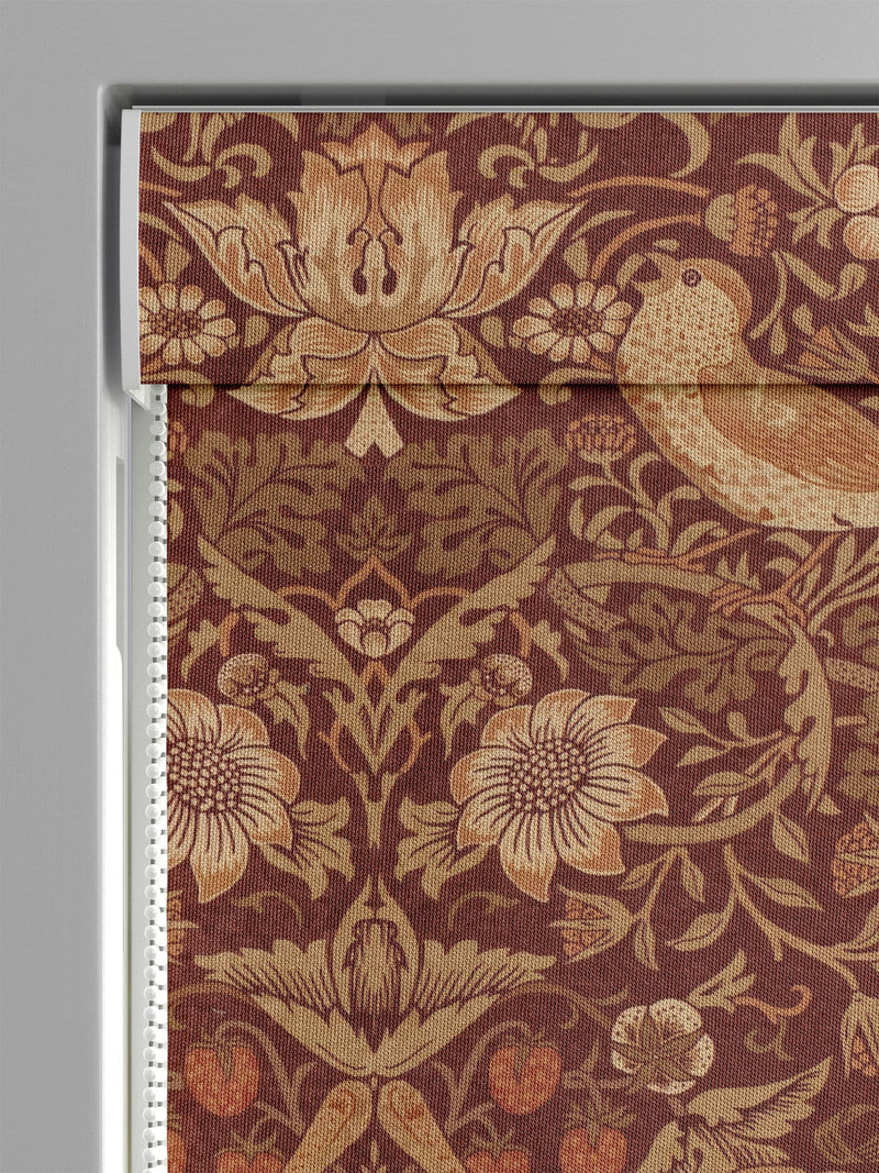 William Morris Strawberry Thief roman blinds 100% cotton - British product
