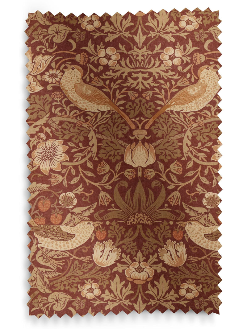 William Morris Strawberry Thief roman blinds 100% cotton - British product