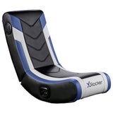 X Rocker Solo eSports 2.0 junior gaming chair in blue (British brand)