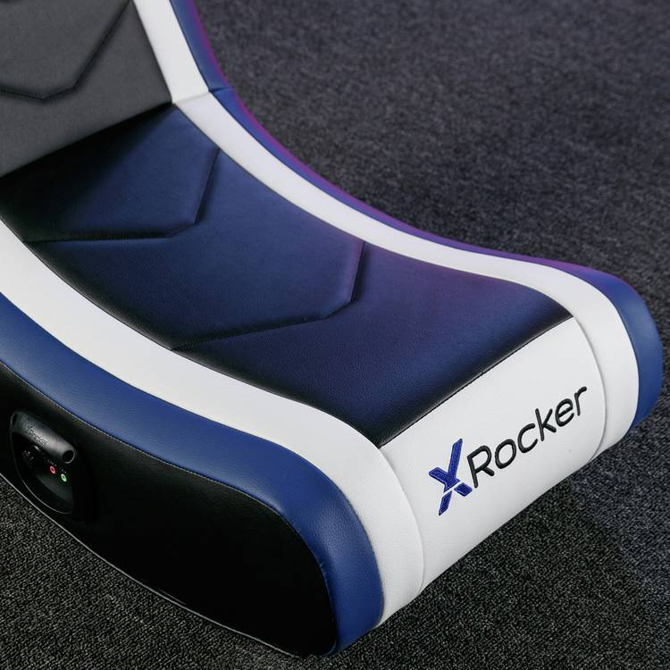 X Rocker Solo eSports 2.0 junior gaming chair in blue (British brand)