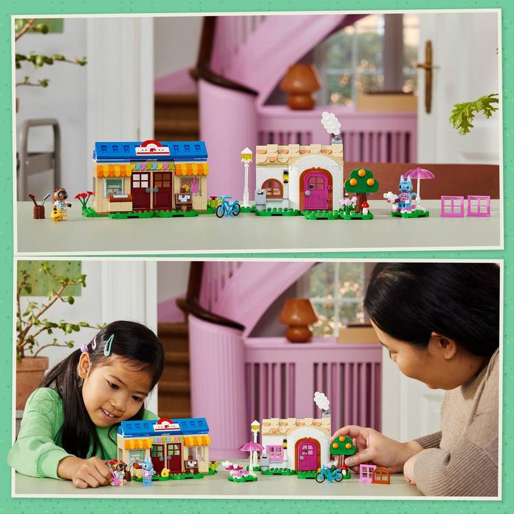LEGO Animal Crossing Nook's Cranny building set 77050, imported from the UK