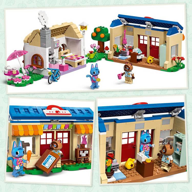 LEGO Animal Crossing Nook's Cranny building set 77050, imported from the UK