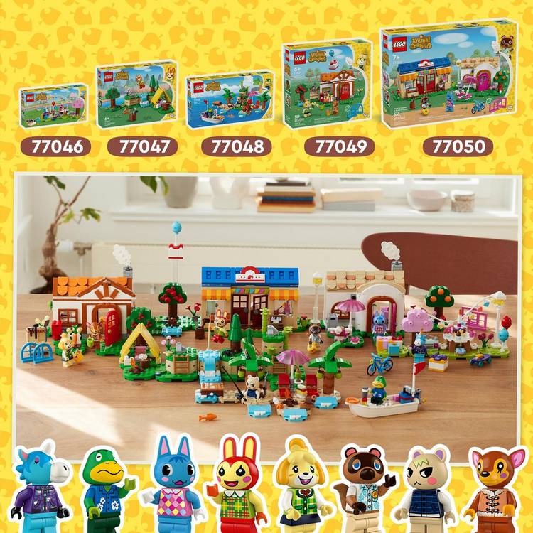 LEGO Animal Crossing Nook's Cranny building set 77050, imported from the UK
