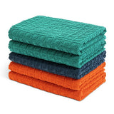 Habitat geo circles terry tea towels 66x46cm, imported from the UK
