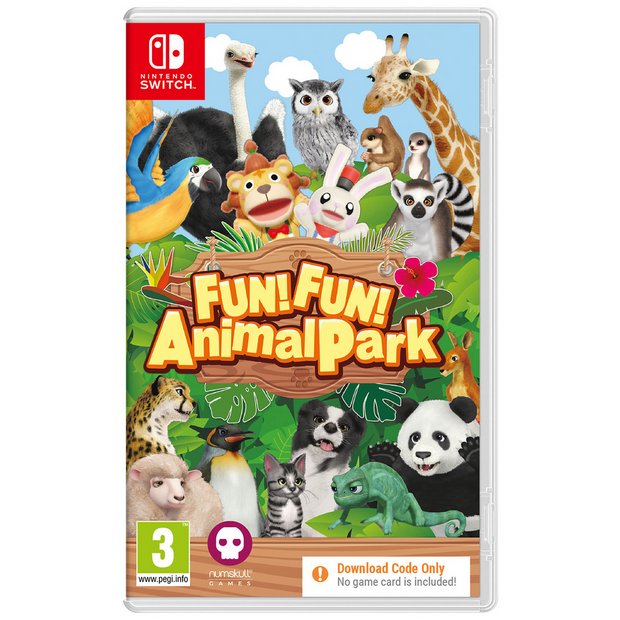 Fun Fun Animal Park Nintendo Switch party game, UK version