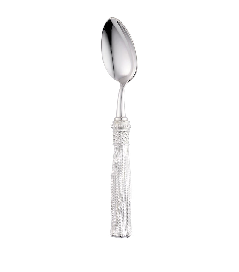 Christofle Pompon silver-plated cutlery set 4-piece - British product