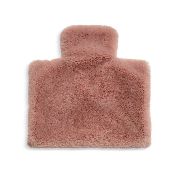 Habitat handwarmer hot water bottle dusk pink, imported from the UK