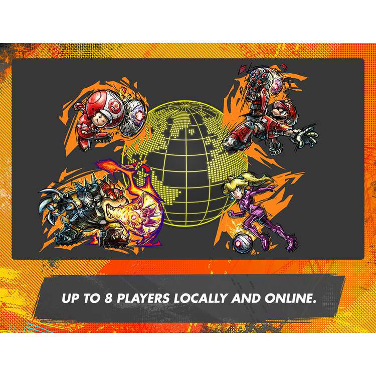 Nintendo Mario Strikers Battle League Football Switch game (British brand)