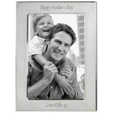 Argos Personalised Message Silver Plated Photo Frame 6x4- Buy online at McGrocer
