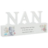 Argos Me to You Personalised Wooden NAN Ornament - 10x20x2cm- Buy online at McGrocer