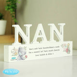 Me To You personalised wooden NAN ornament - British product