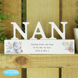 Me To You personalised wooden NAN ornament - British product