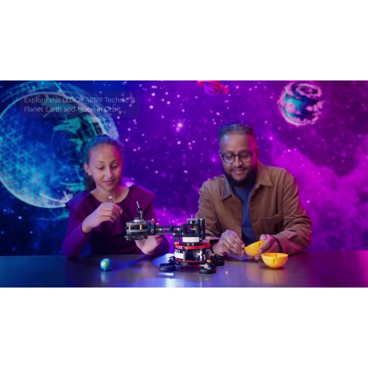 LEGO Technic Earth Moon Orbit toy, imported from the UK