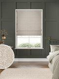 William Morris Roman blind Natural Willow design, imported from the UK