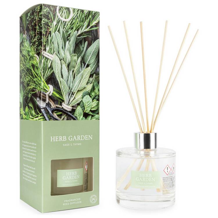 Wax Lyrical Herb Garden reed diffuser 200ml (British brand)